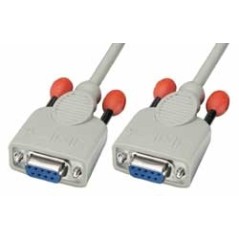 Lindy Null Modem Cable 9-Pin (31577) - High-Quality Serial Cable for Reliable Data Transmission